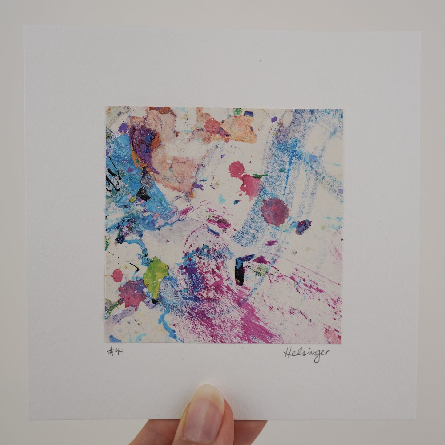 5"x5" Original Art: "A Piece of the Process No. 44"