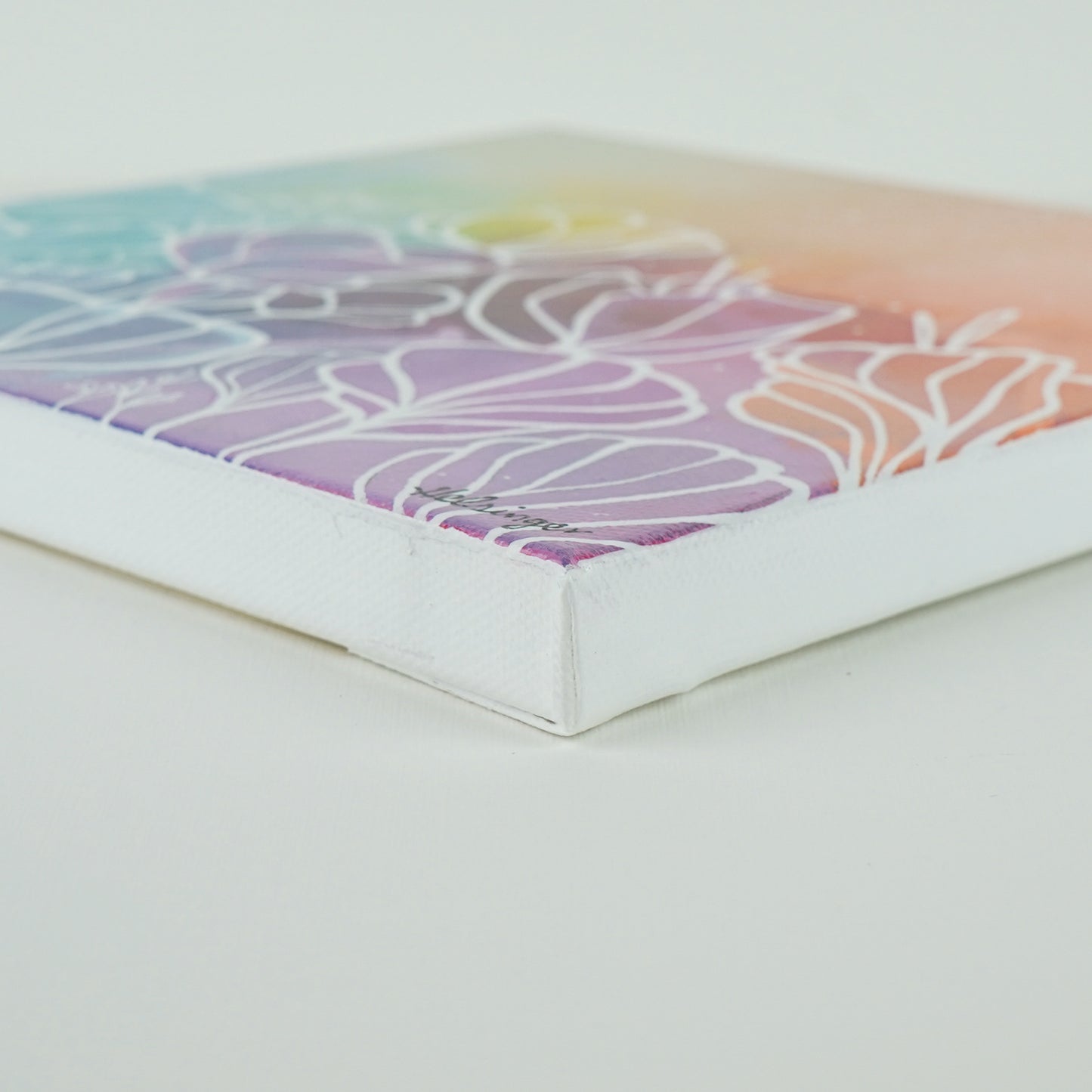 8"x8" Original Painting: "Abundant Bloom XX"