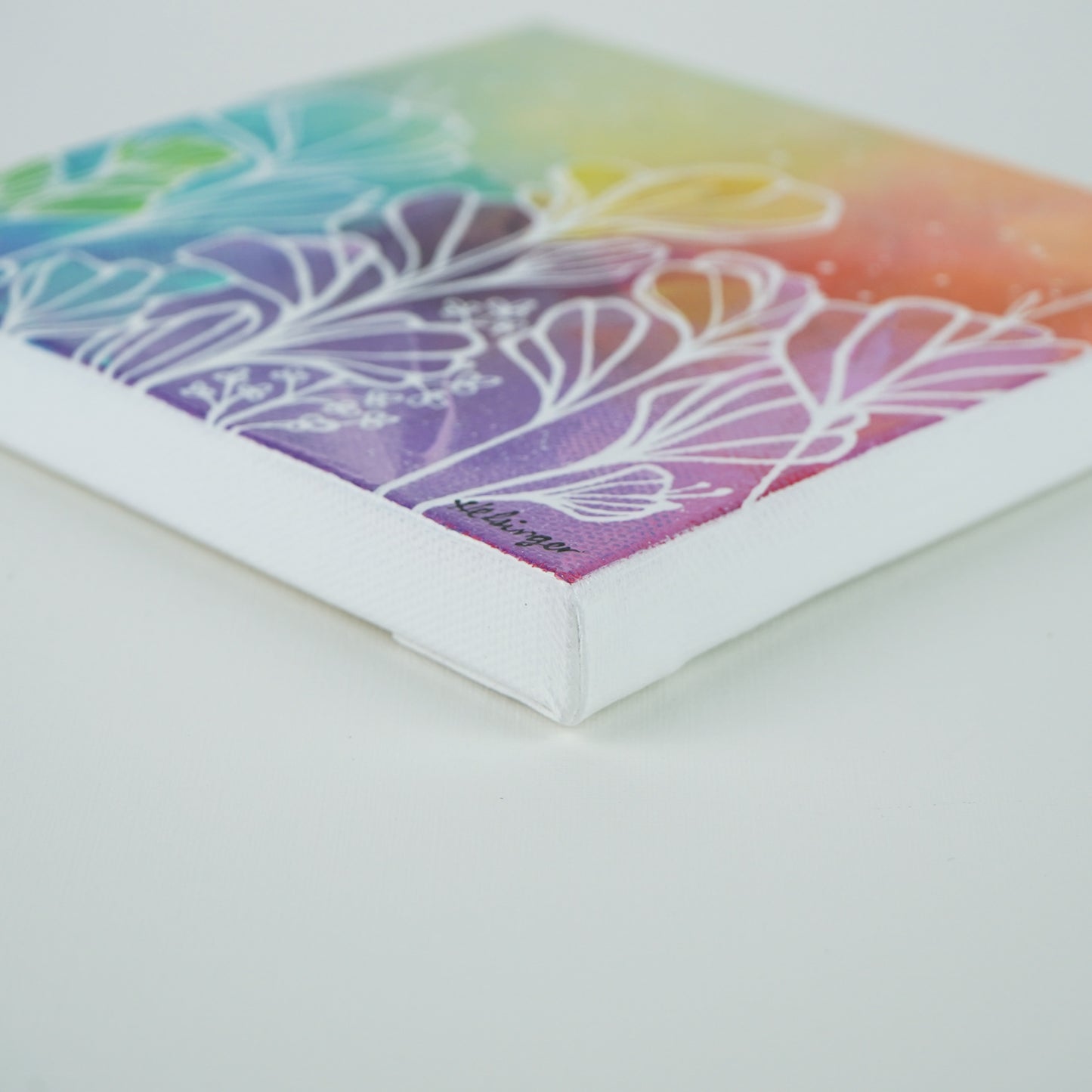 6"x6" Original Painting: "Abundant Bloom XXI"
