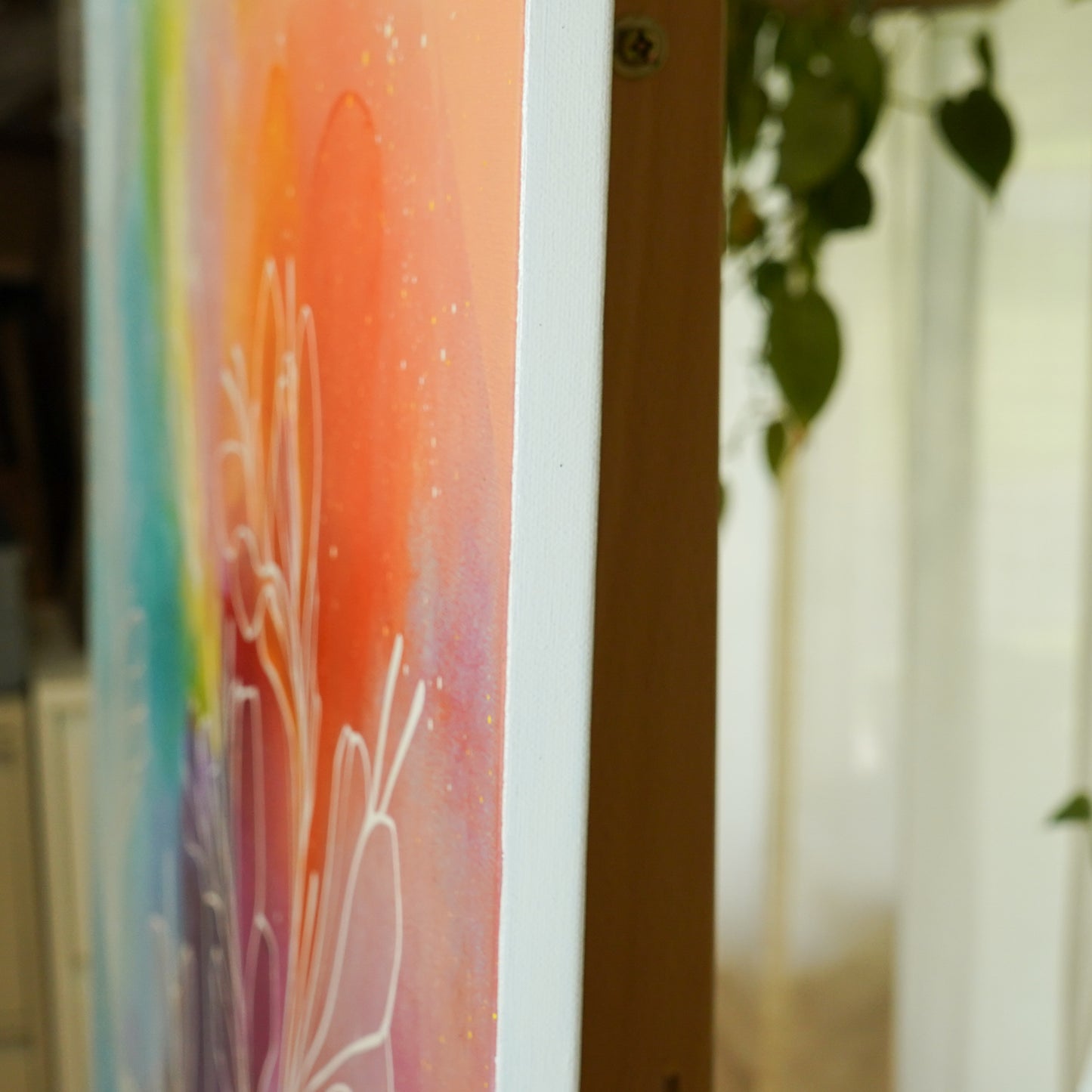 36"x48" Original Painting: "Abundant Bloom I"
