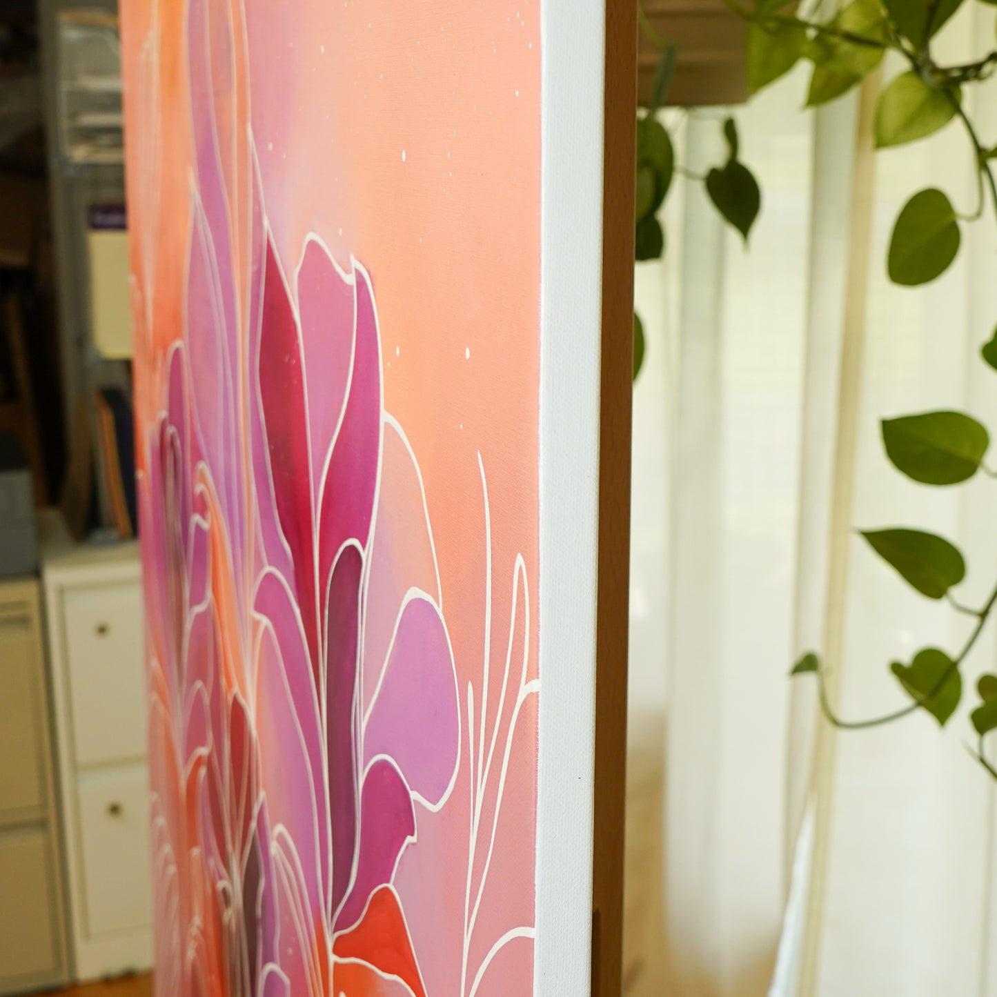 36"x48" Original Painting: "Abundant Bloom II"