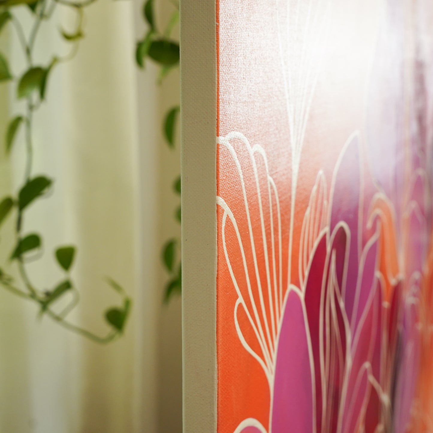 36"x48" Original Painting: "Abundant Bloom II"