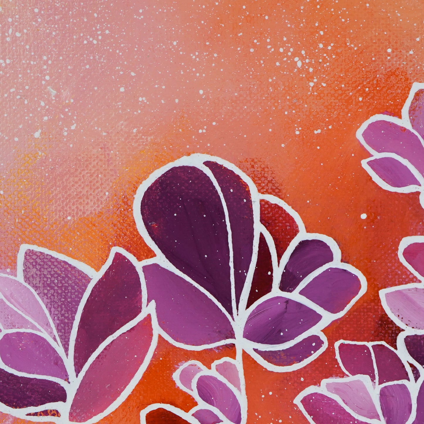 6"x6" Original Painting: "Abundant Bloom VIII"