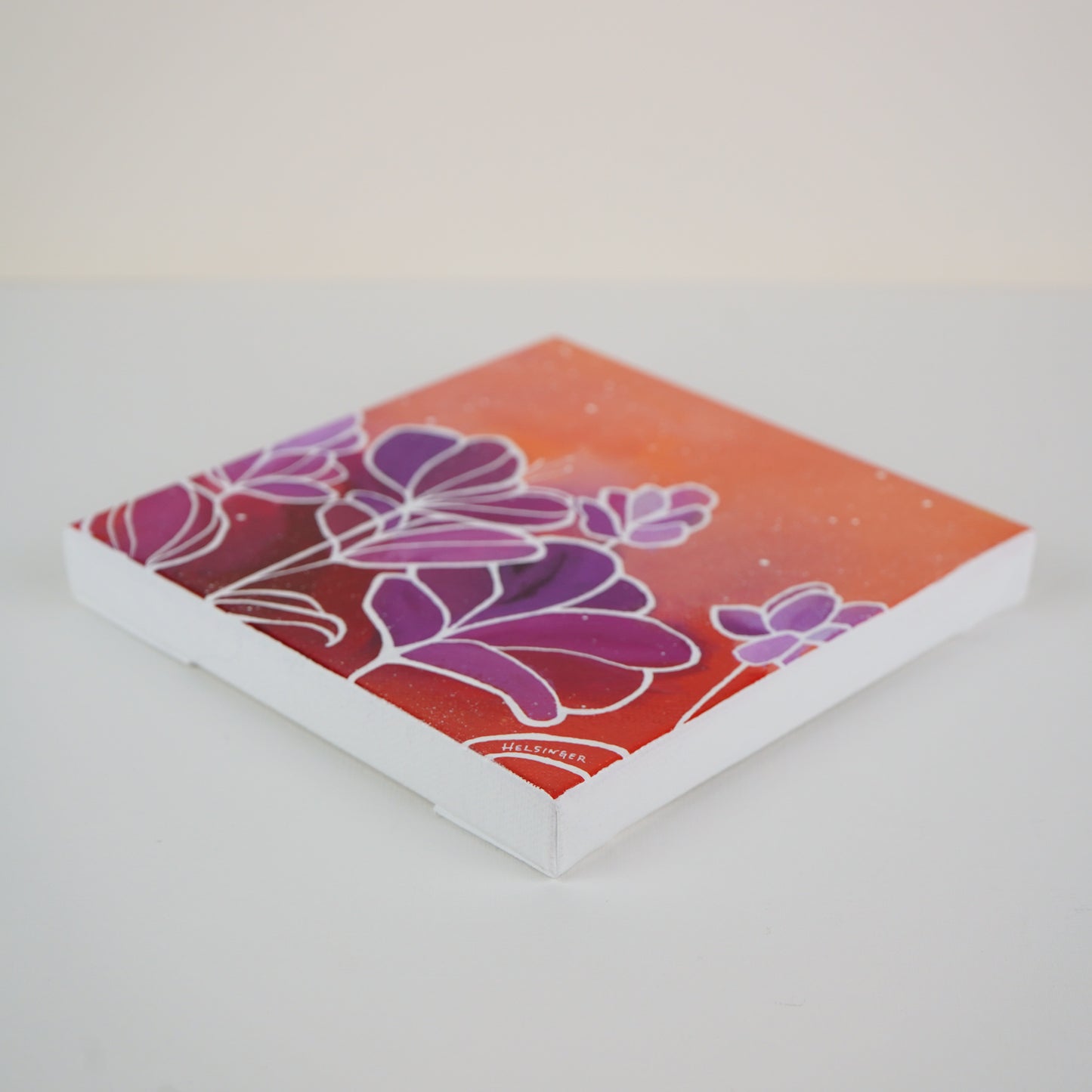 6"x6" Original Painting: "Abundant Bloom VII"