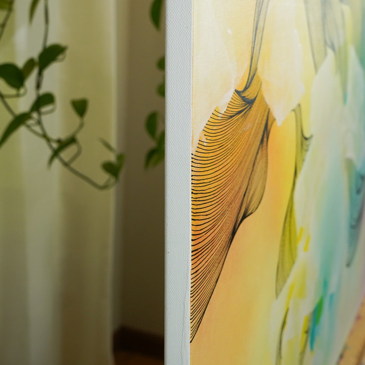 36"x48" Original Painting: "All That I Can Control I"
