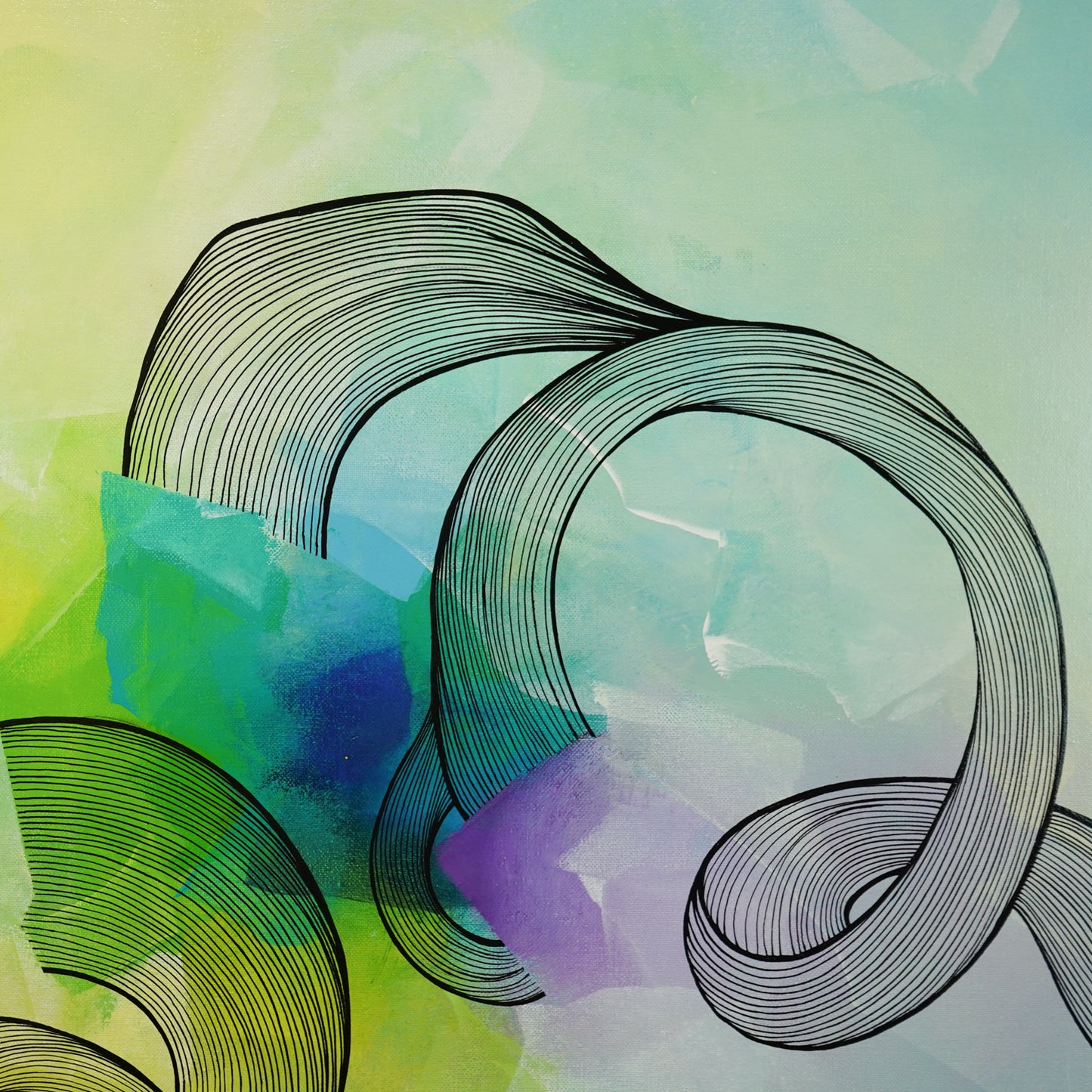 30"x40" Original Painting: "All That I Can Control III"
