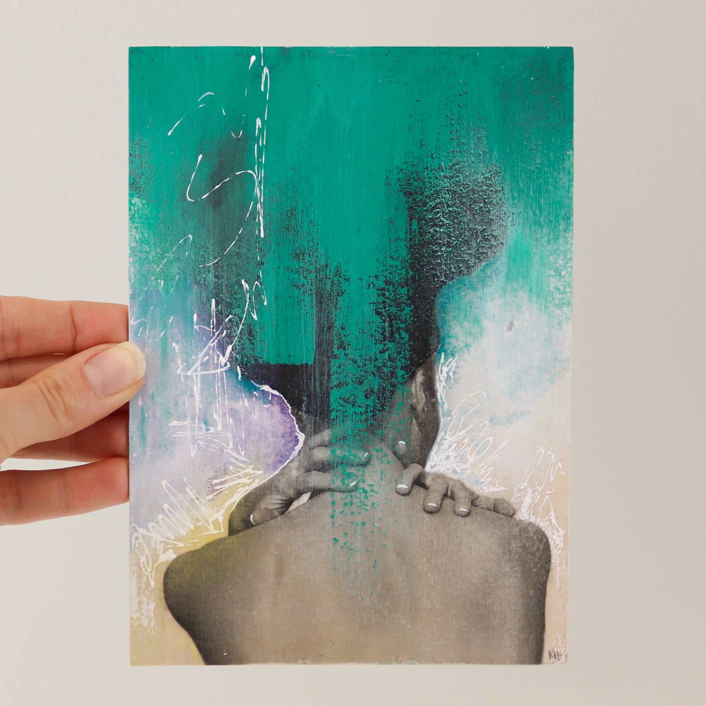 5"x7" Original Mixed Media: "Untitled Prototype No. 2410"