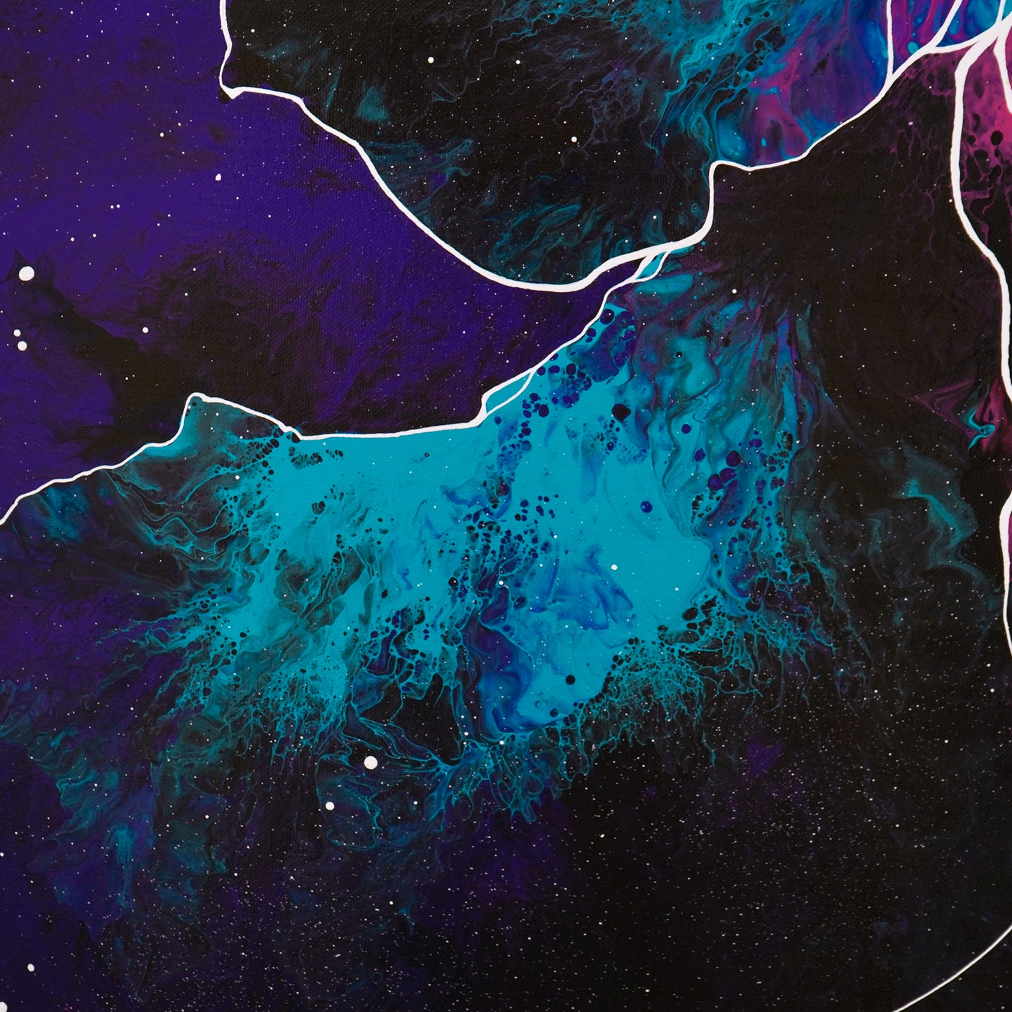 30"x40" Original Painting: "Darkness Revisited XVI"