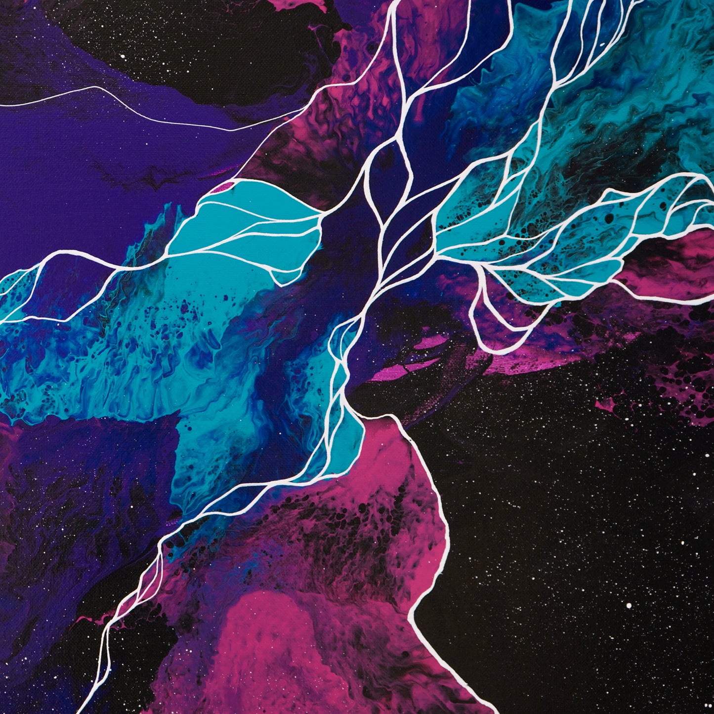 30"x40" Original Painting: "Darkness Revisited XV"
