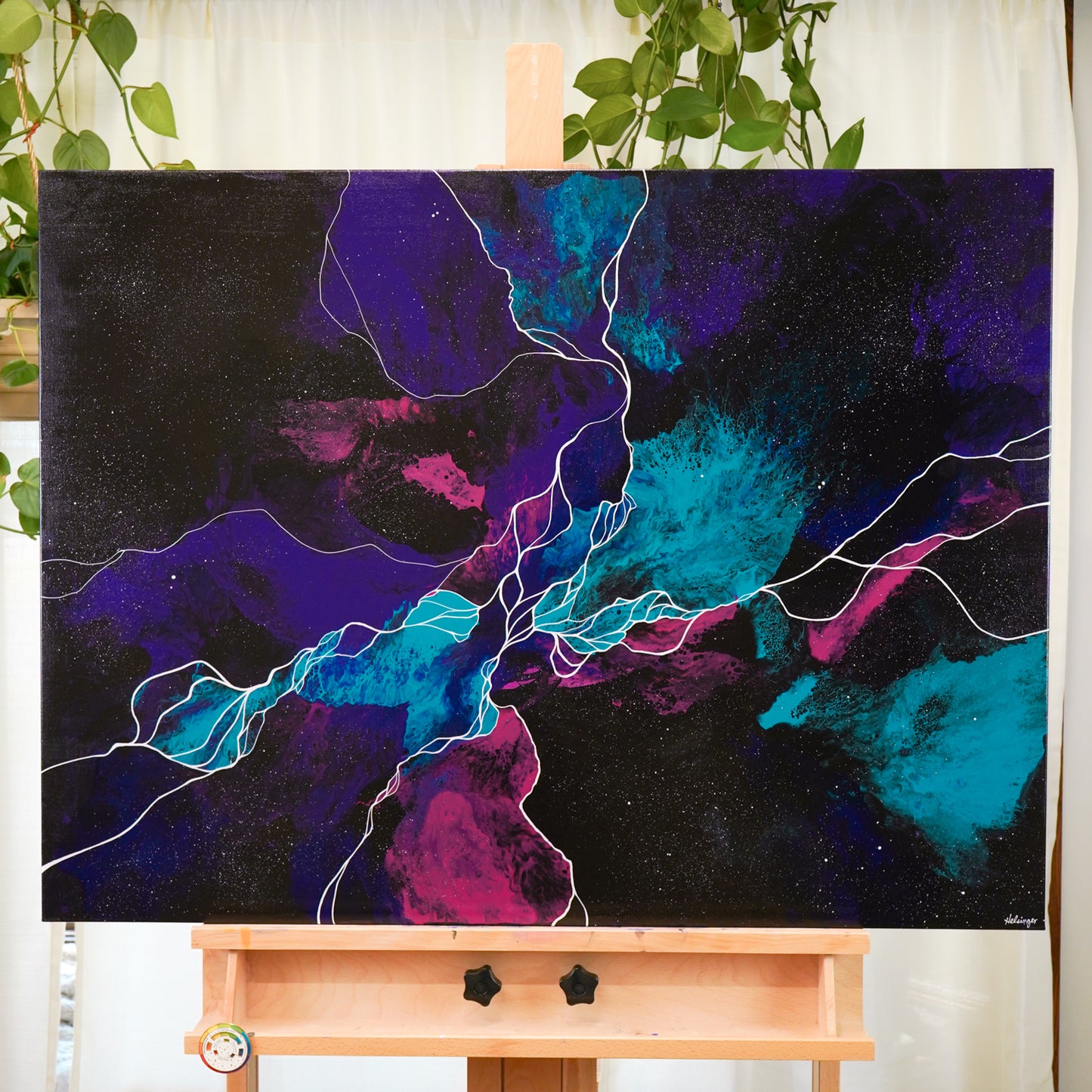 30"x40" Original Painting: "Darkness Revisited XV"