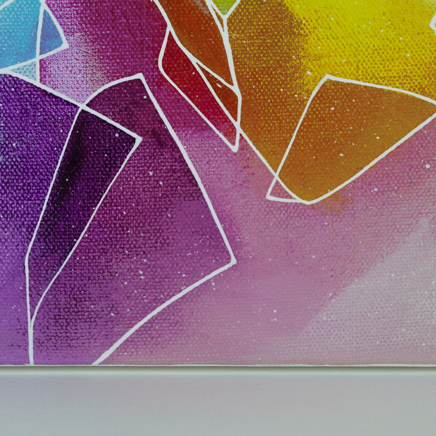 8"x8" Original Painting: "Defiance I"