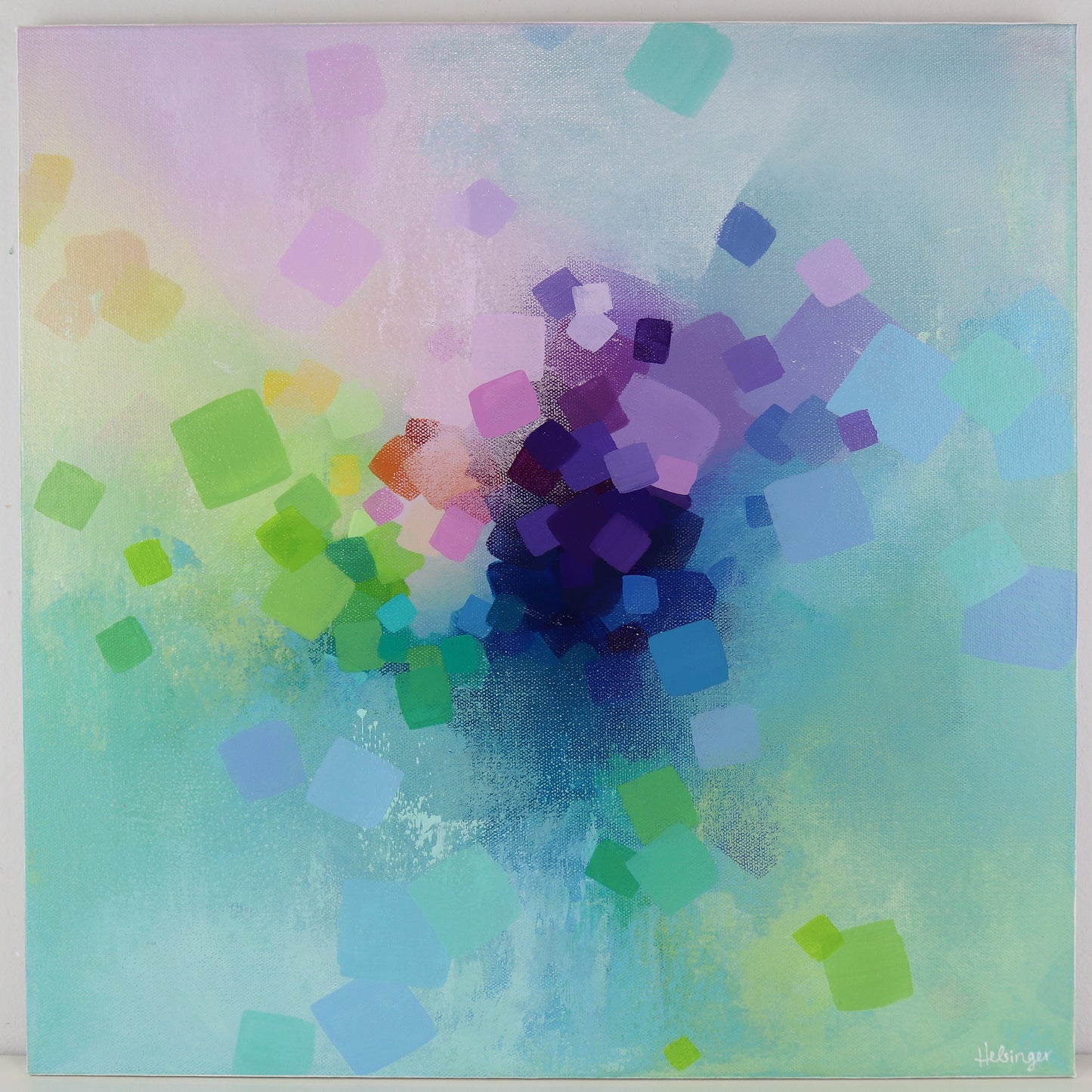 18"x18" Original Painting: "Dispersion II"
