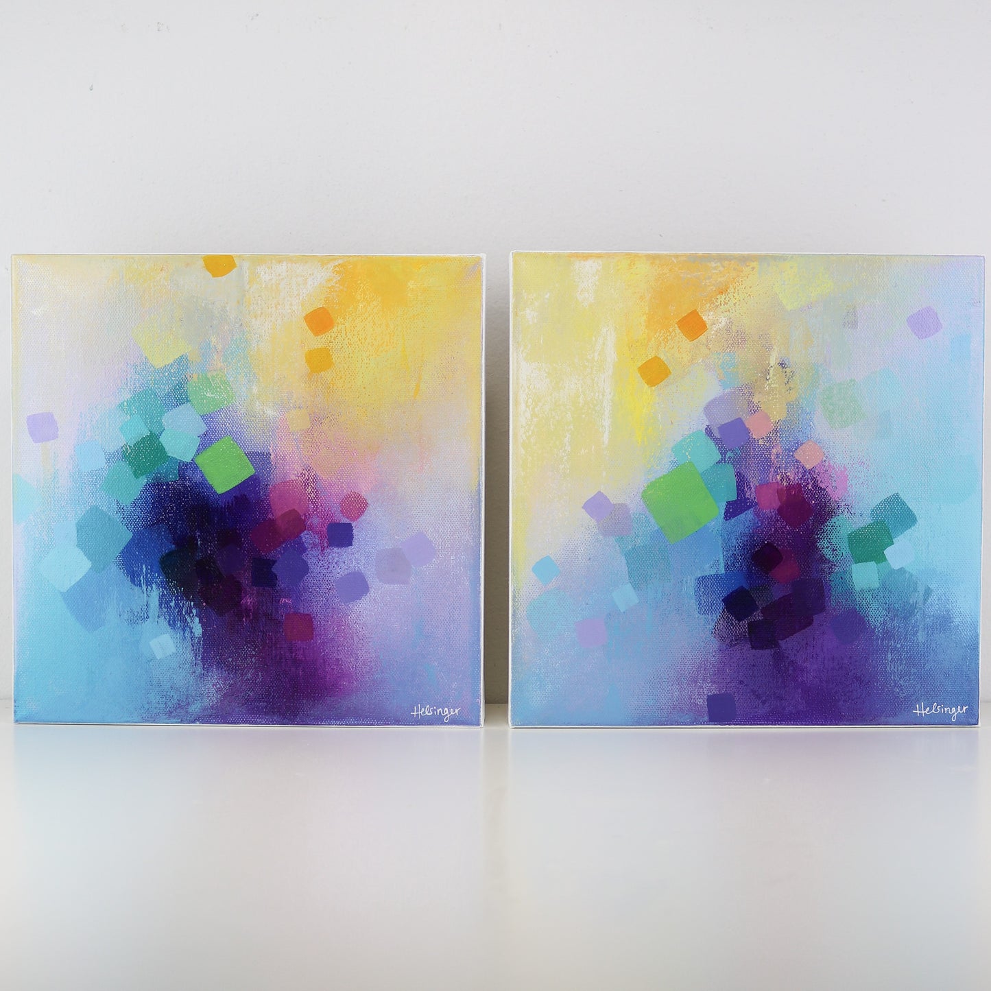 10"x10" Original Painting: "Materialized IV"