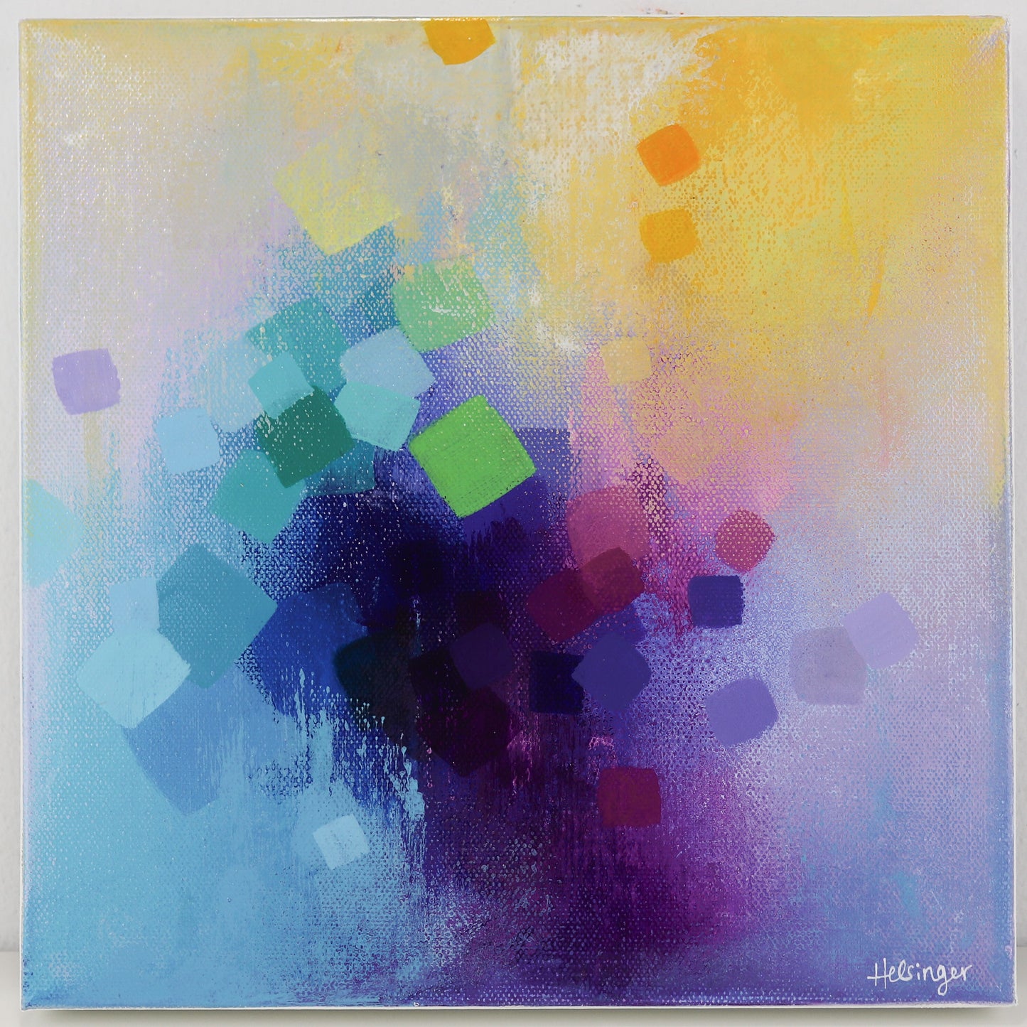 10"x10" Original Painting: "Materialized IV"