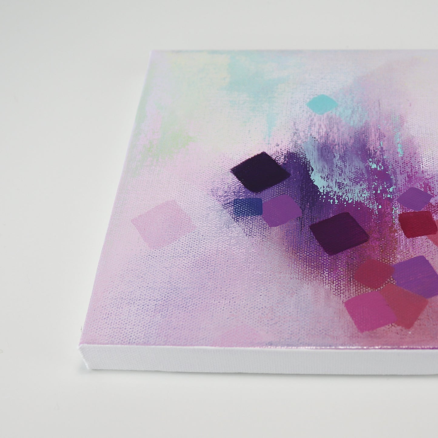8"x8" Original Painting: "Materialized V"