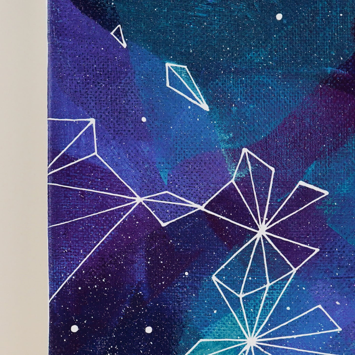 6"x6" Original Painting: "Midnight Musings VIII"