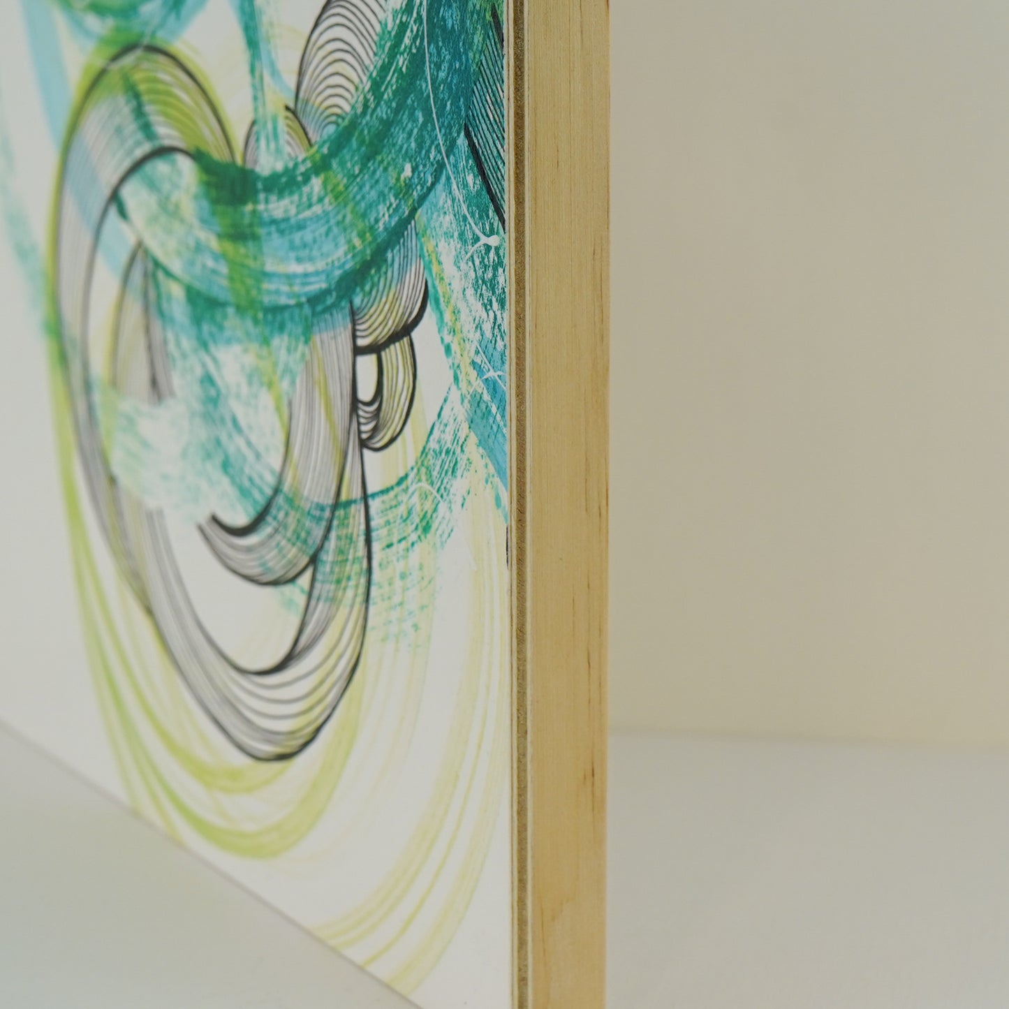 8"x10" Original Art on Cradled Wood Panel: "No 2501"