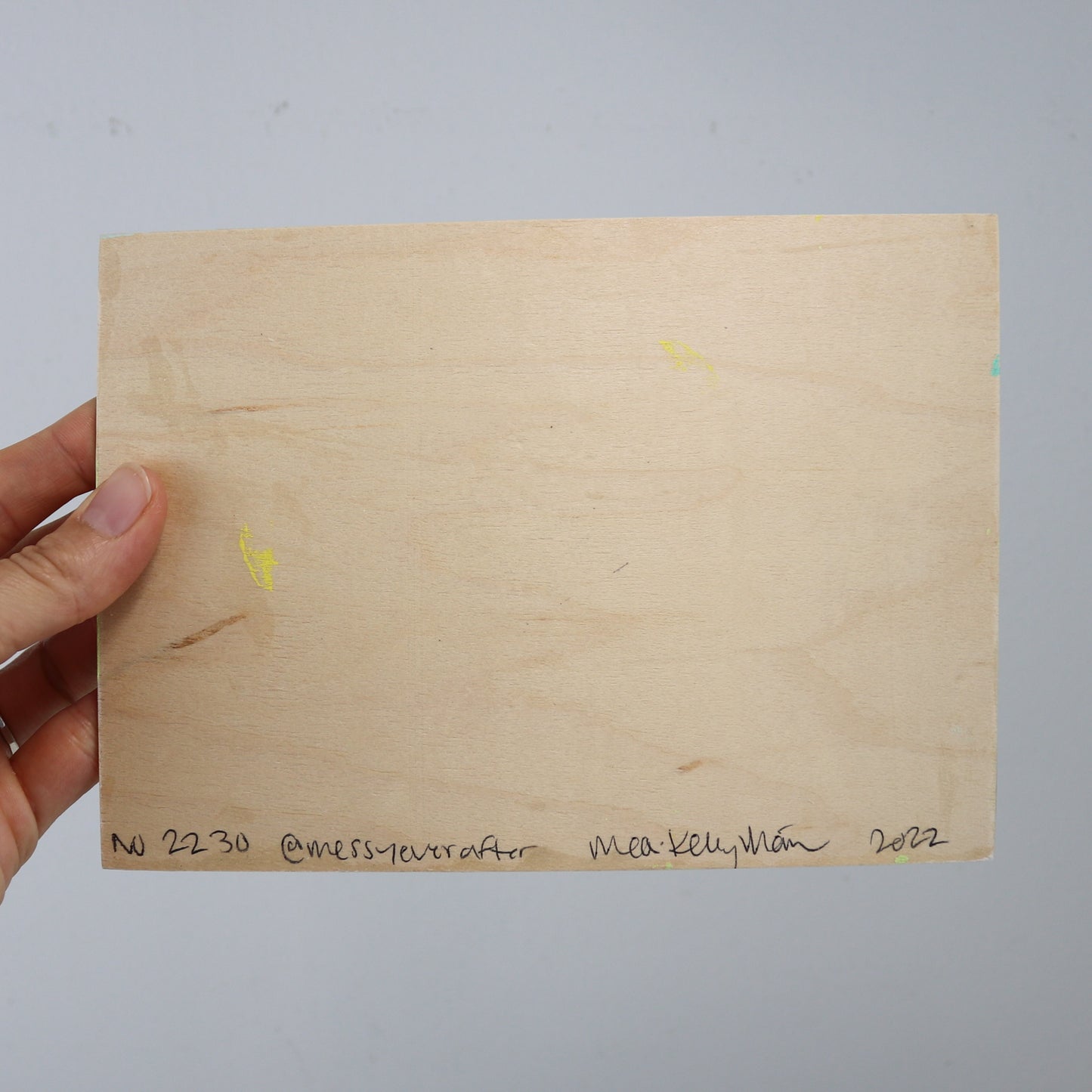 5"x7" Original Mixed Media: "No. 2230"
