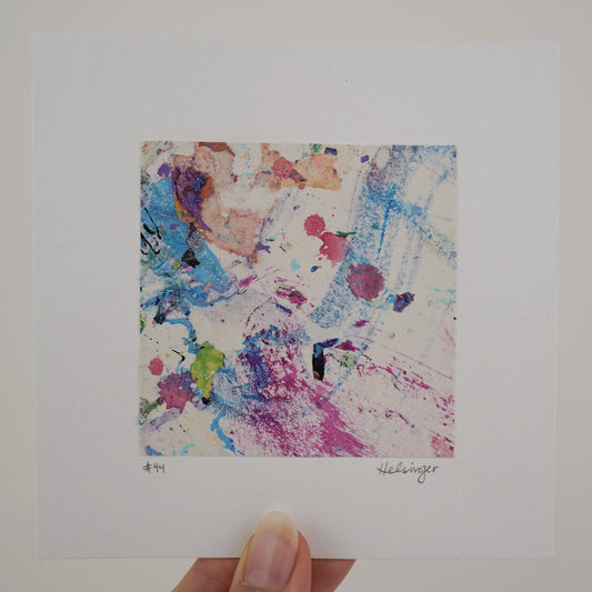 5"x5" Original Art: "A Piece of the Process No. 44"