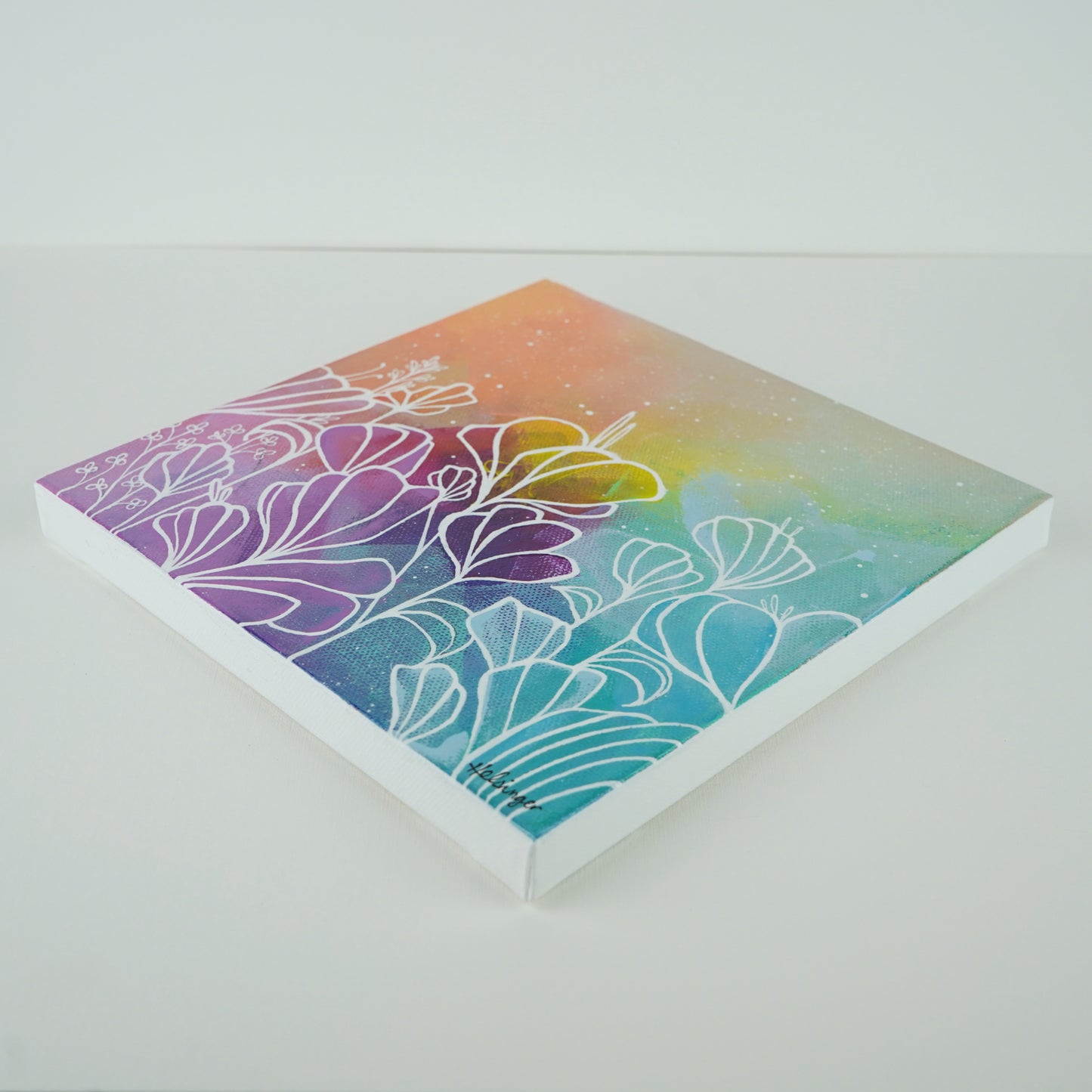 8"x8" Original Painting: "Abundant Bloom XIX"