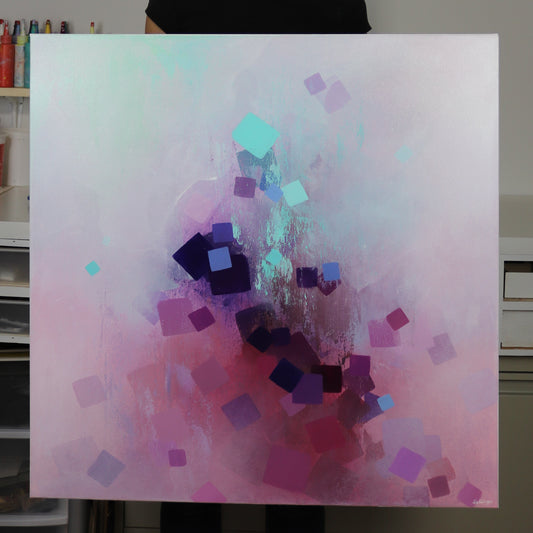 30"x30" Original Painting: "Materialized I"