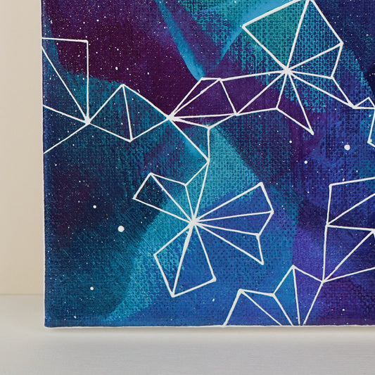 6"x6" Original Painting: "Midnight Musings IX"