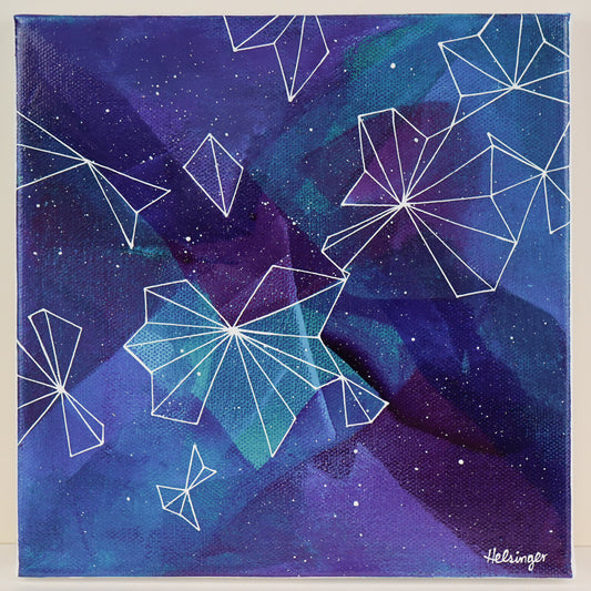8"x8" Original Painting: "Midnight Musings V"
