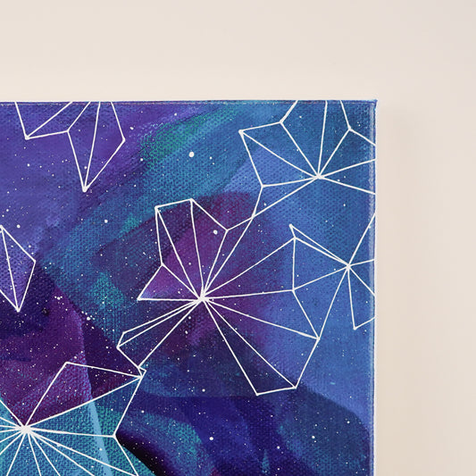 8"x8" Original Painting: "Midnight Musings V"