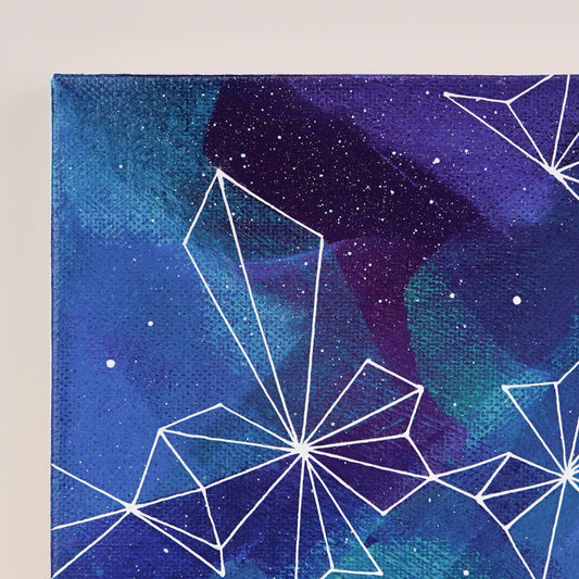 6"x6" Original Painting: "Midnight Musings VII"