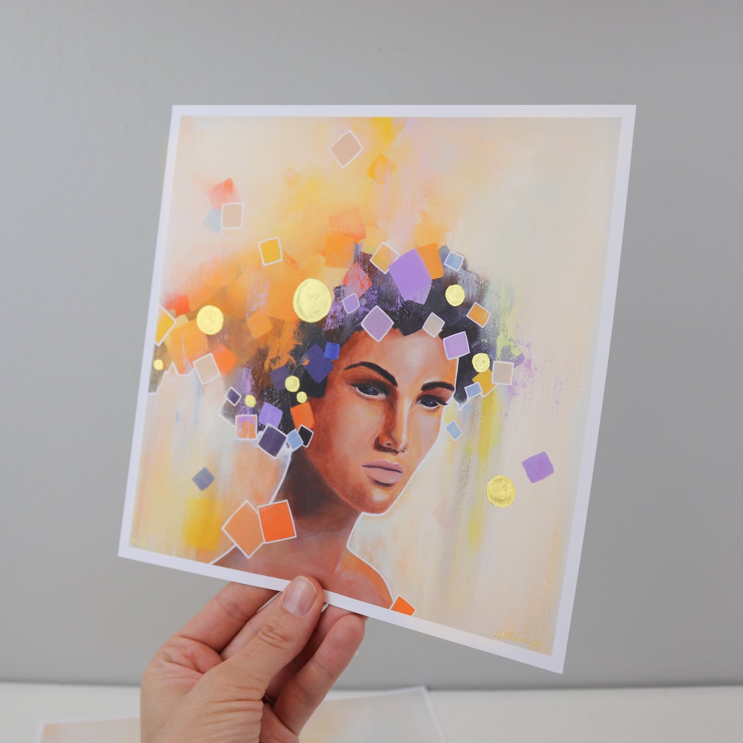 First Edition Fine Art Print: "Persephone Below" Hand Embellished