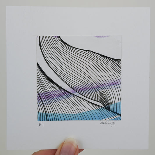 5"x5" Original Art: "Remnants No. 11"