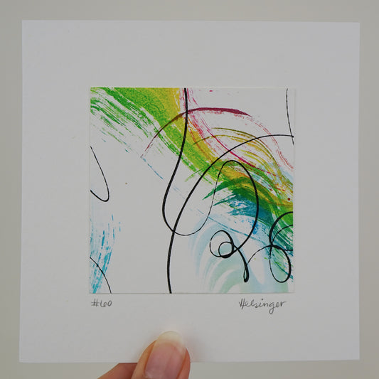 5"x5" Original Art: "Remnants No. 60"