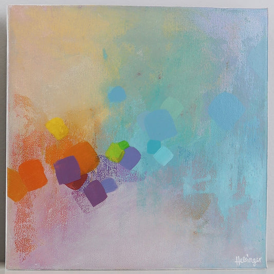 10"x10" Original Painting: "Rising Harmony VIII"