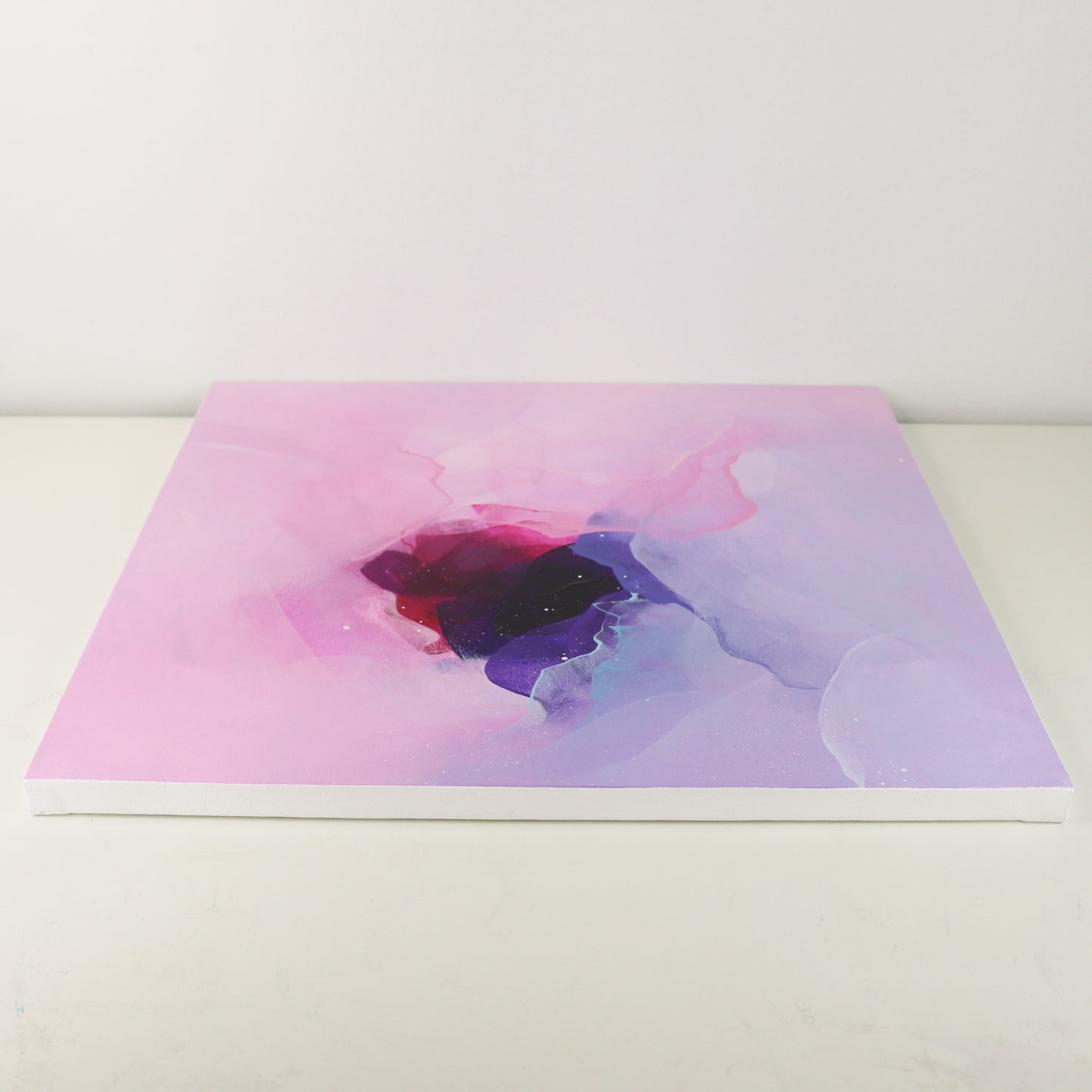 18"x18" Original Painting: "Lavender Portal II"